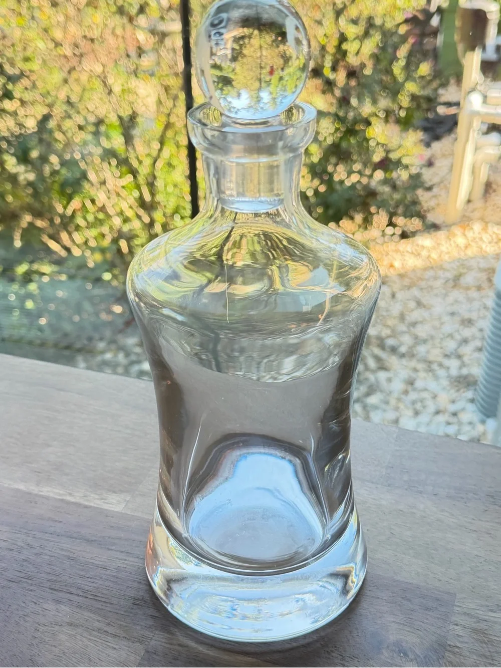Clear Glass Decanter with Stopper - Home Accents